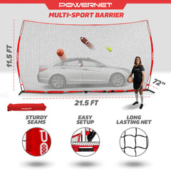 PowerNet Portable Barrier Net for Protection – 21.5' x 11.5'