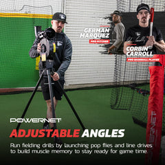 PowerNet Launch F-Lite Baseball & Softball Pitching Machine