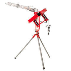 Heater Deuce Two Wheel Fastball & Curveball Baseball Pitching Machine with Automatic Ball Feeder
