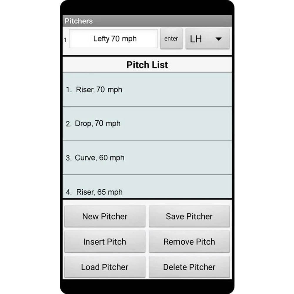 Spinball iPitch Smart Baseball Pitching Machine