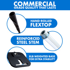 Tanner Pro Weighted Baseball Batting Tee & Softball Tee